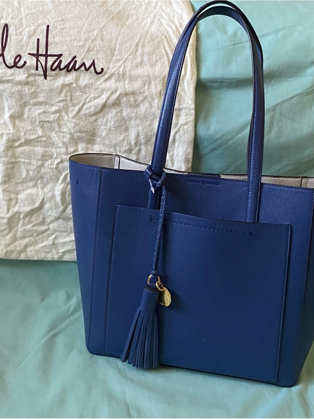 COLE HAAN Piper Leather Tote